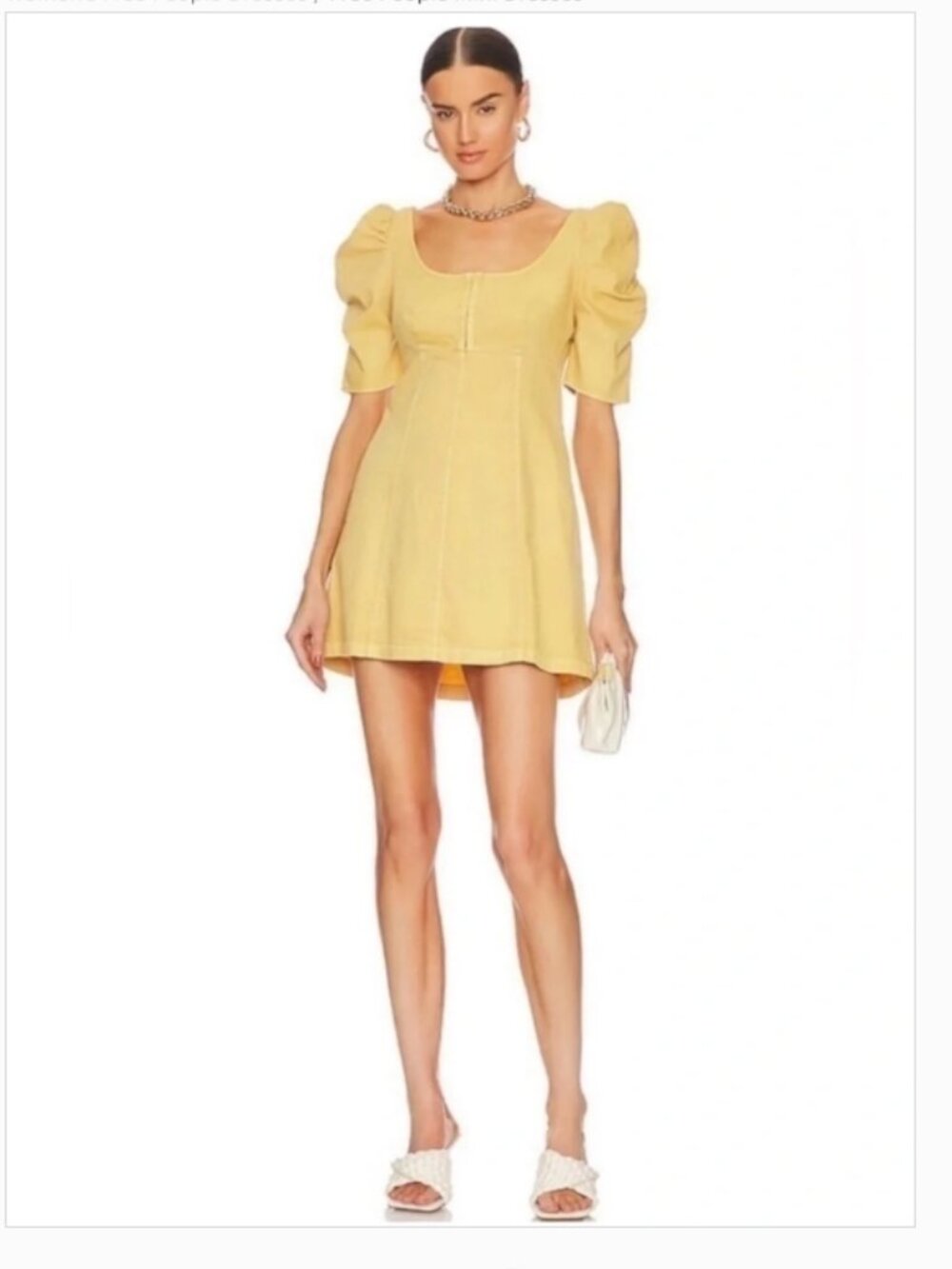 FREE PEOPLE Cheyenne Mini Dress - Size Small - LIKE NEW